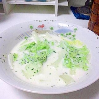 白菜のクリーム煮